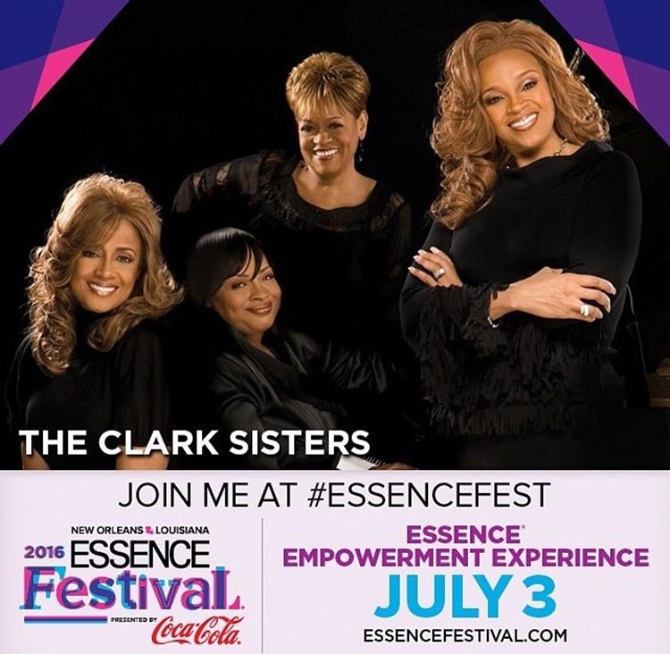 The Clark Sisters honored on Essence Empowerment Stage at the 2016 Essence Festival